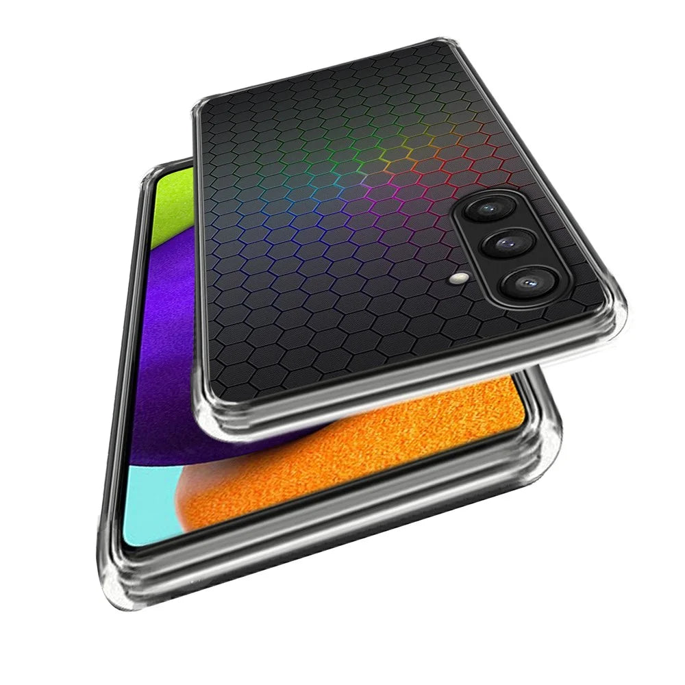 For Samsung Galaxy S25 Case Shock-Absorbent TPU Pattern Printed Phone Cover - Style K - 2