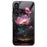 For Samsung Galaxy S25+ Case Tempered Glass Back Cover with Pattern Printing - Lotus - 1
