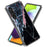 For Samsung Galaxy A56 5G Case Pattern Printing TPU Phone Back Cover - Black Marble - 1