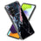 For Samsung Galaxy S25 Ultra Case Pattern Printing TPU Phone Back Cover - Black Marble - 1
