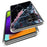 For Samsung Galaxy S25 Ultra Case Pattern Printing TPU Phone Back Cover - Black Marble - 2