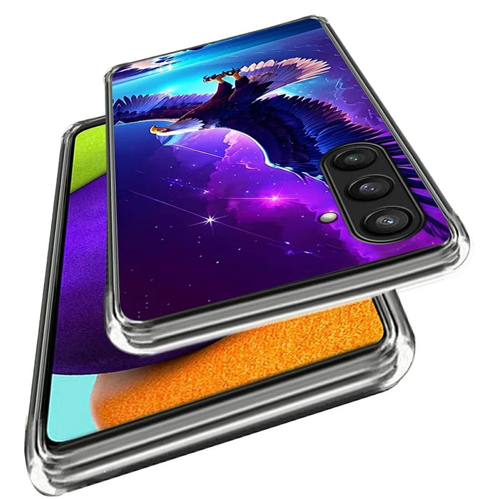 For Samsung Galaxy A56 5G TPU Case Pattern Printing Mobile Phone Back Cover - Style B - 2