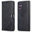 AZNS For Samsung Galaxy A35 5G Case Anti-Scratch PU Leather Stand Wallet Phone Cover - Blue - 1