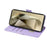 For Samsung Galaxy S24 Ultra Leather Wallet Case RFID Blocking Stand Cover with Hand Strap - Purple - 3