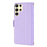 For Samsung Galaxy S24 Ultra Leather Wallet Case RFID Blocking Stand Cover with Hand Strap - Purple - 7