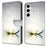 For Samsung Galaxy S24 FE Case 3D Pattern PU Leather Wallet Phone Cover with Stand - Lotus - 1