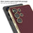GKK For Samsung Galaxy S25 Ultra Case Electroplating TPU+PC+PU Phone Back Cover - Green - 3