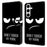 For Samsung Galaxy S24 FE Case Magnetic Clasp 3D Pattern Leather Wallet Phone Cover - Don't Touch My Phone - 1