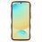For Samsung Galaxy S25+ Case Love Hearts TPU Phone Cover Curly Wave Frame Large Window - Black - 2