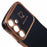 For Samsung Galaxy S25+ Case Love Hearts TPU Phone Cover Curly Wave Frame Large Window - Black - 6