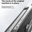For Samsung Galaxy S24 FE Case Hard PC Frameless Baking Paint Kickstand Phone Cover - Black - 4