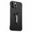 For iPhone 15 Pro Case Hard PC Frameless Baking Paint Kickstand Phone Cover - Black - 1