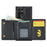DG.MING M6 Series For Samsung Galaxy S25 Ultra Case Magnetic Wallet PU+PC+TPU Phone Cover - Black - 2