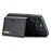 DG.MING M6 Series For iPhone 14 Pro Case Magnetic Wallet PU+PC+TPU Phone Cover - Black - 4