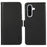 ABEEL For Samsung Galaxy A36 5G Case Leather Phone Cover with RFID Blocking Wallet - Black - 1
