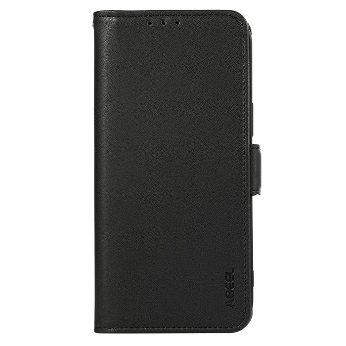 ABEEL For Samsung Galaxy A36 5G Case Leather Phone Cover with RFID Blocking Wallet - Black - 6