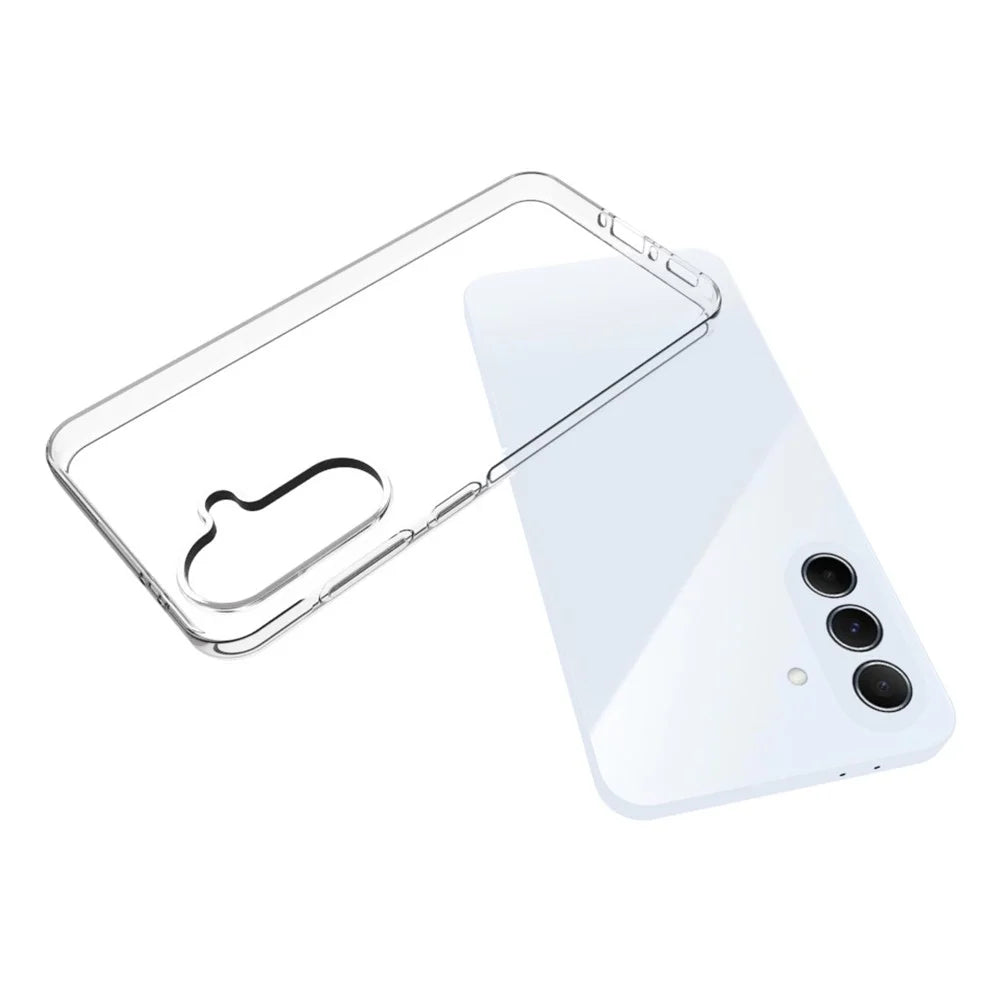 For Samsung Galaxy A56 5G Clear Phone Case Watermark-Resistant TPU Back Cover - 2