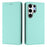 For Samsung Galaxy S25 Ultra Wallet Case RFID Blocking Litchi Texture Leather Mobile Cover - Mint Green - 3