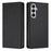For Samsung Galaxy A55 5G Wallet Case RFID Blocking Litchi Texture Leather Mobile Cover - Black - 3