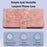 For Samsung Galaxy S23+ Case Tulip Leather Phone Cover with 5 Card Slots Wallet - Pink - 7