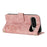For Google Pixel 9 Pro XL Case Tulip Leather Phone Cover with 5 Card Slots Wallet - Pink - 2