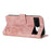 For Google Pixel 8a Case Tulip Leather Phone Cover with 5 Card Slots Wallet - Pink - 2