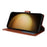 For Samsung Galaxy S25+ / S24+ Case Wallet Stand View PU Leather Phone Cover - Brown - 4
