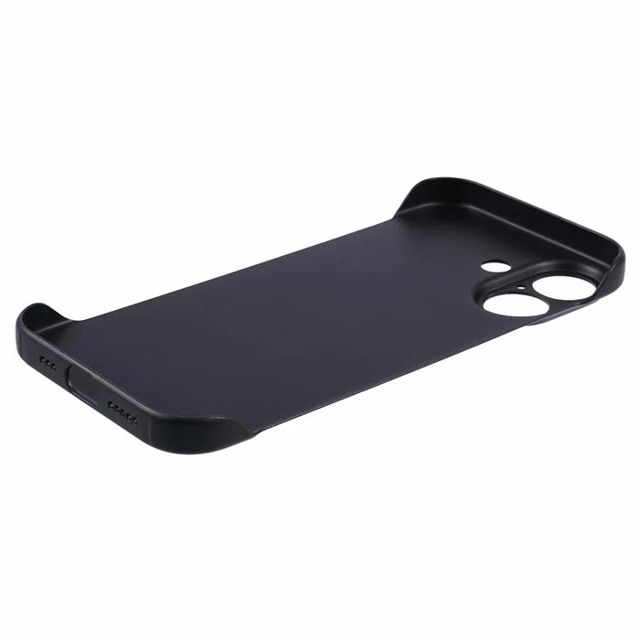 For iPhone 16 Case Compatible with MagSafe Hard PC Frameless Phone Cover - Black - 5