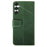 IDEWEI For Samsung Galaxy A26 5G Case Leather Wallet Phone Cover Stand Calf Texture - Green - 5