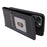 For iPhone 15 Pro Case with Card Slot Magnetic Vertical Flip Leather Phone Cover - Black - 5