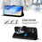 For Samsung Galaxy S24+ / Galaxy S25+ Case Pattern Printing Wallet Phone Cover with Strap - Butterfly Kitten - 3