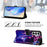 For Samsung Galaxy A05s 4G Case Pattern Printing Wallet Phone Cover with Strap - Firework Butterfly - 3