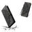 Style 018 For iPhone 16 Case Imprinted Totem Skin Feel Wallet Leather Phone Cover - Grey - 5