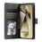 Style 018 For Samsung Galaxy S24 FE Case Imprinted Totem Skin Feel Wallet Leather Phone Cover - Grey - 2
