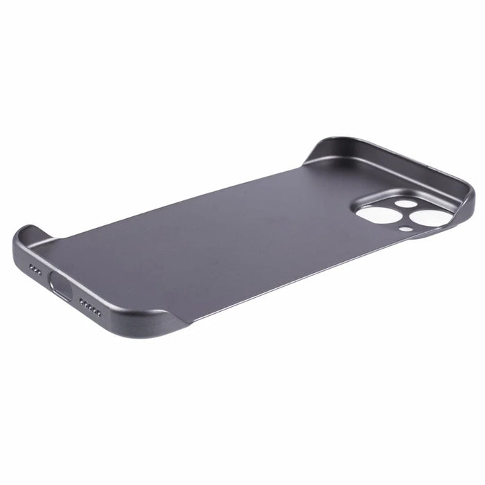 For iPhone 13 Case Compatible with MagSafe Hard PC Frameless Phone Cover - Grey - 5