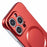 For iPhone 14 Pro Max Case Compatible with MagSafe Hard PC Frameless Phone Cover - Red - 6