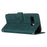 For Google Pixel 9a Case Viewing Stand PU Leather Phone Cover Imprinted Pattern - Green - 3