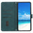 For Samsung Galaxy A56 5G Case Viewing Stand PU Leather Phone Cover Imprinted Pattern - Green - 2