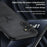 For Samsung Galaxy S25 Case Deer Pattern Cloth Texture PU Leather Hybrid Phone Cover - Grey - 5