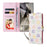 For Samsung Galaxy S25 Ultra Case RFID Blocking Flower Leather Phone Cover - Colorful Flower - 5