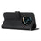 For Realme 13+ 5G / 13 Pro 5G (China) Case Stand Flip Protective Leather Phone Cover - Black - 3
