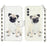 For Samsung Galaxy A16 4G / 5G Case 3D Pattern Printed Phone Leather Phone Cover - Dog - 1