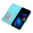 For Google Pixel 9a Case 3D Pattern Printed Phone Leather Phone Cover - Blue Gold Butterflies - 2