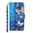 For Google Pixel 9a Case 3D Pattern Printed Phone Leather Phone Cover - Blue Gold Butterflies - 5