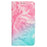 For Samsung Galaxy S25 Ultra Case Pattern PU Leather Flip Phone Cover - Pink Green Marble - 5