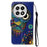 For OnePlus 13 Case Pattern Leather Wallet Phone Cover with Card Holder - Owl - 6