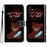 For Samsung Galaxy A56 5G Wallet Case Printed Pattern Design Leather Phone Cover - Don't Touch My Phone - 1