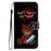 For Samsung Galaxy A56 5G Wallet Case Printed Pattern Design Leather Phone Cover - Don't Touch My Phone - 7