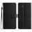 For Samsung Galaxy A56 5G Wallet Case Leather Folio Phone Cover Magnetic Clasp - Black - 1