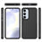 For Samsung Galaxy S25+ Case 2-in-1 PC+TPU Shockproof Phone Cover - Black - 6